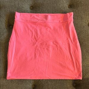 Pink hotty skirt